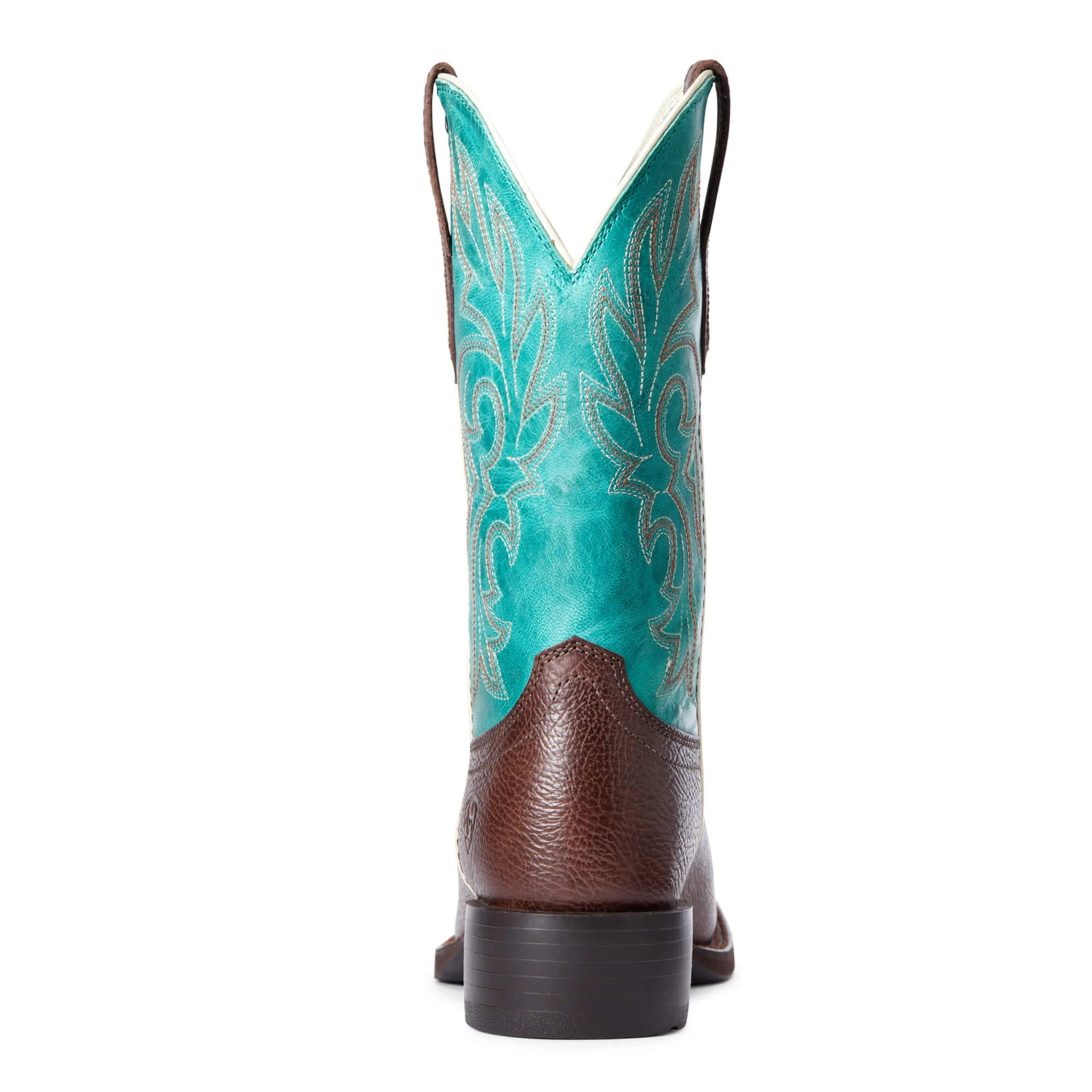 Ariat Women's Dark Cottage/Turquoise Square Toe Boots 3 Ariat Women's Dark Cottage/Turquoise Square Toe Boots - Image 3