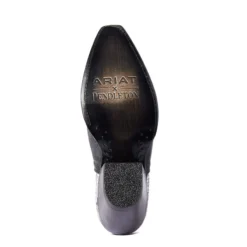 Ariat Women's Black Pendleton Dixon Boot -Equestrian Supplies Clothing Store 10038475 sole