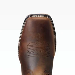 Ariat Women's Anthem Distressed Brown Square Toe Boots 12 Ariat Women's Anthem Distressed Brown Square Toe Boots -Equestrian Supplies Clothing Store 10040271 toe warm