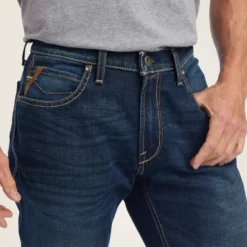 Ariat Men's M4 Quentin Ford Jeans 9 Ariat Men's M4 Quentin Ford Jeans -Equestrian Supplies Clothing Store 10041099 02 warm