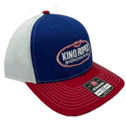 Red, White, And Blue King Ropes Cap