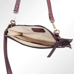 American Darling Chocolate Cowhide Clutch 8 American Darling Chocolate Cowhide Clutch -Equestrian Supplies Clothing Store 119363 G