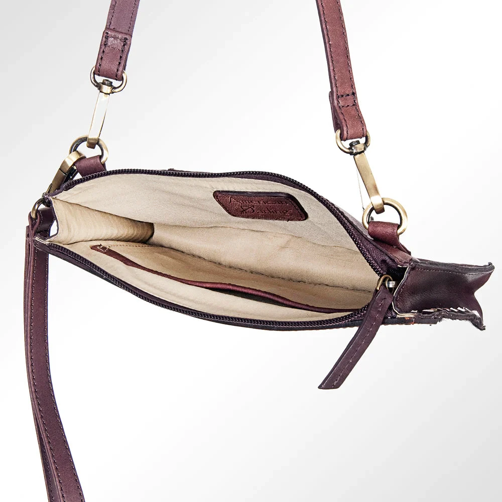 American Darling Chocolate Cowhide Clutch 4 American Darling Chocolate Cowhide Clutch - Image 4