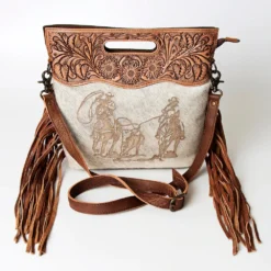 American Darling Team Roper Cowhide Purse 11 American Darling Team Roper Cowhide Purse -Equestrian Supplies Clothing Store 119914 C