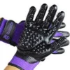 Purple HandsOn Grooming Glove