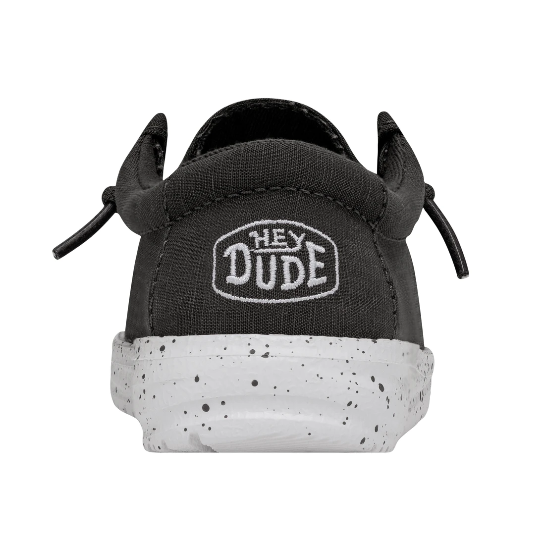 Heydude Hey Dude Wally Toddler Slub Canvas Dark Grey 5 Heydude Hey Dude Wally Toddler Slub Canvas Dark Grey - Image 5