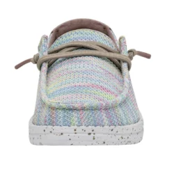 Heydude Hey Dude Wendy Youth Stretch Aurora White 17 Heydude Hey Dude Wendy Youth Stretch Aurora White -Equestrian Supplies Clothing Store 40111 9BI WENDYYOUTHSTRETCH AURORAWHITE LEFTFRONT