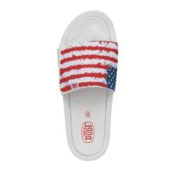 Heydude Hey Dude Men's Phoenix Flag Slides 14 Heydude Hey Dude Men's Phoenix Flag Slides -Equestrian Supplies Clothing Store 40127 1JR PHOENIX FLAG LEFTTOP
