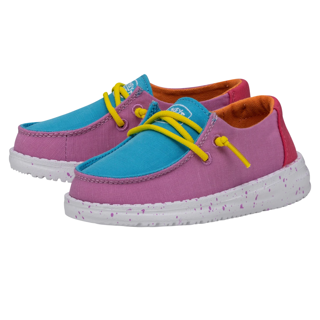 Heydude Hey Dude Wendy Toddler Slub Color Block 1 Heydude Hey Dude Wendy Toddler Slub Color Block