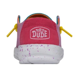 Heydude Hey Dude Wendy Toddler Slub Color Block 13 Heydude Hey Dude Wendy Toddler Slub Color Block -Equestrian Supplies Clothing Store 40144 9CI WENDYTODDLERSLUBCANVAS COLORBLOCK RIGHTBACK