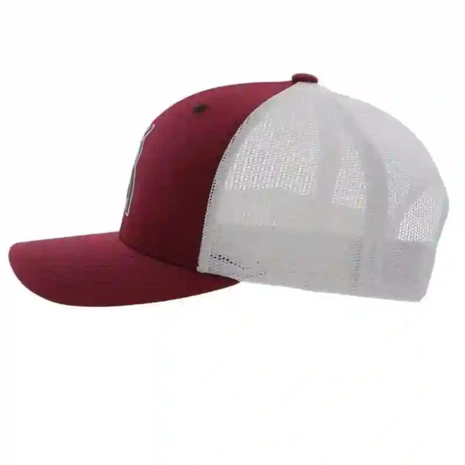 Hooey Maroon And White Cap With Hooey Punchy Logo 2 Hooey Maroon And White Cap With Hooey Punchy Logo - Image 2