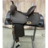 Circle Y Wide 14.5-Inch-Wide Lindale Chocolate Barrel Saddle