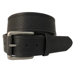 Men's Black Diamond Pattern Belt