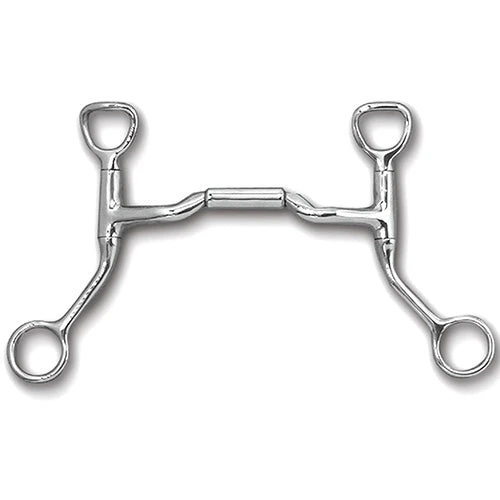 Myler 5" HBT Shank Mullen Barrel Low Port 1 Myler 5" HBT Shank Mullen Barrel Low Port