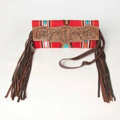 American Darling Red Blanket Clutch