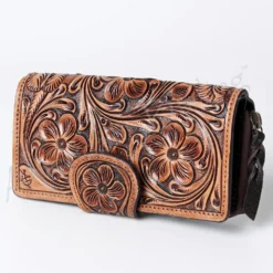 American Darling Tooled Flower Wallet -Equestrian Supplies Clothing Store ADBGZ468 4434fd1e d88f 45b6 8eb4 e54558068ba3