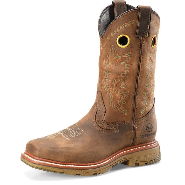 Double H Men's Elijah Buster Beige Workflex MAX EH Composite SQ Toe Boot 1 Double H Men's Elijah Buster Beige Workflex MAX EH Composite SQ Toe Boot