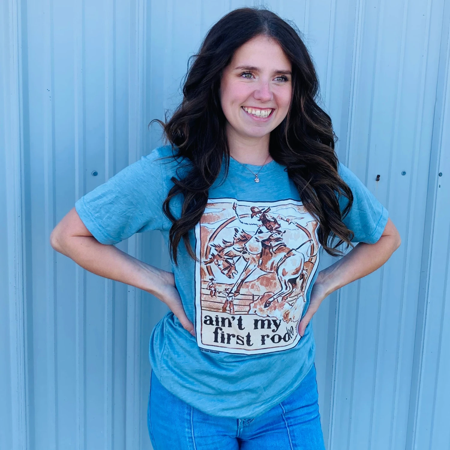 Aint My First Rodeo Tee 2 Aint My First Rodeo Tee - Image 2