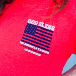 God Bless The American Farmer Tee -Equestrian Supplies Clothing Store GODBLESSFARMER