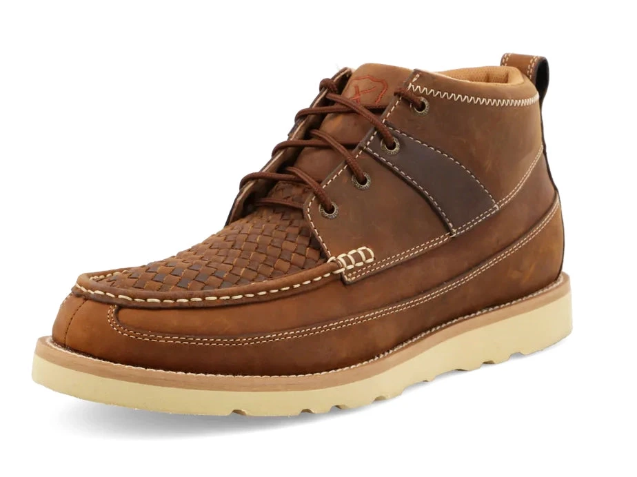 Twisted X Men's Oil Brown Weave Casual 1 Twisted X Men's Oil Brown Weave Casual