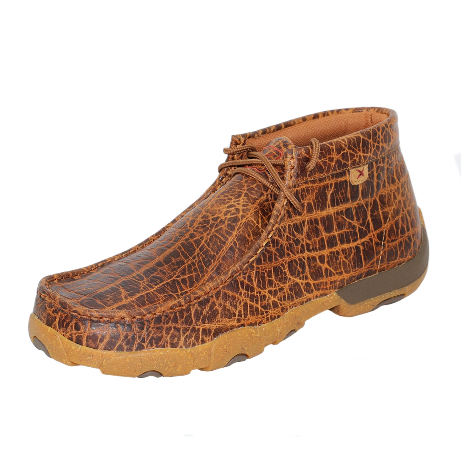 Twisted X Golden Elephant Print Moc 1 Twisted X Golden Elephant Print Moc