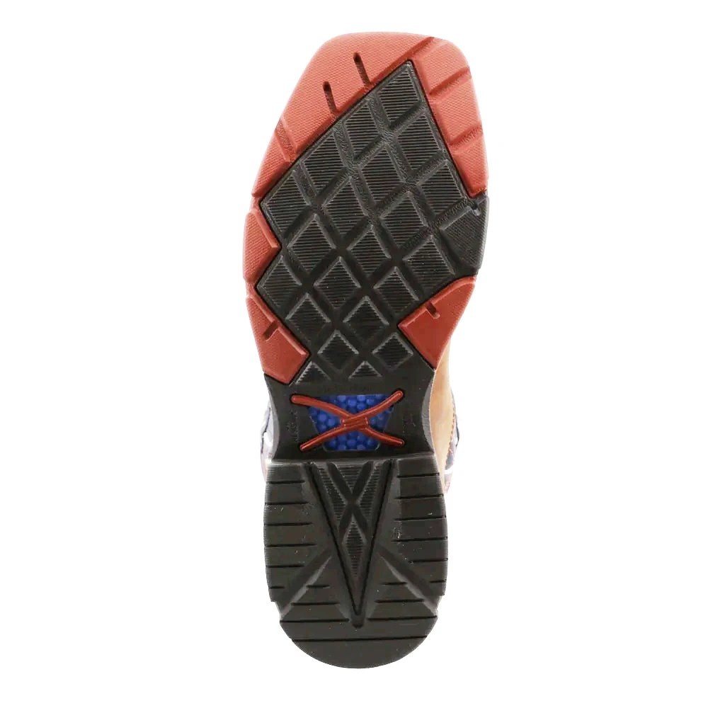 Twisted X Men's Pull-On Cell Stretch Square Toe Boot 5 Twisted X Men's Pull-On Cell Stretch Square Toe Boot - Image 5