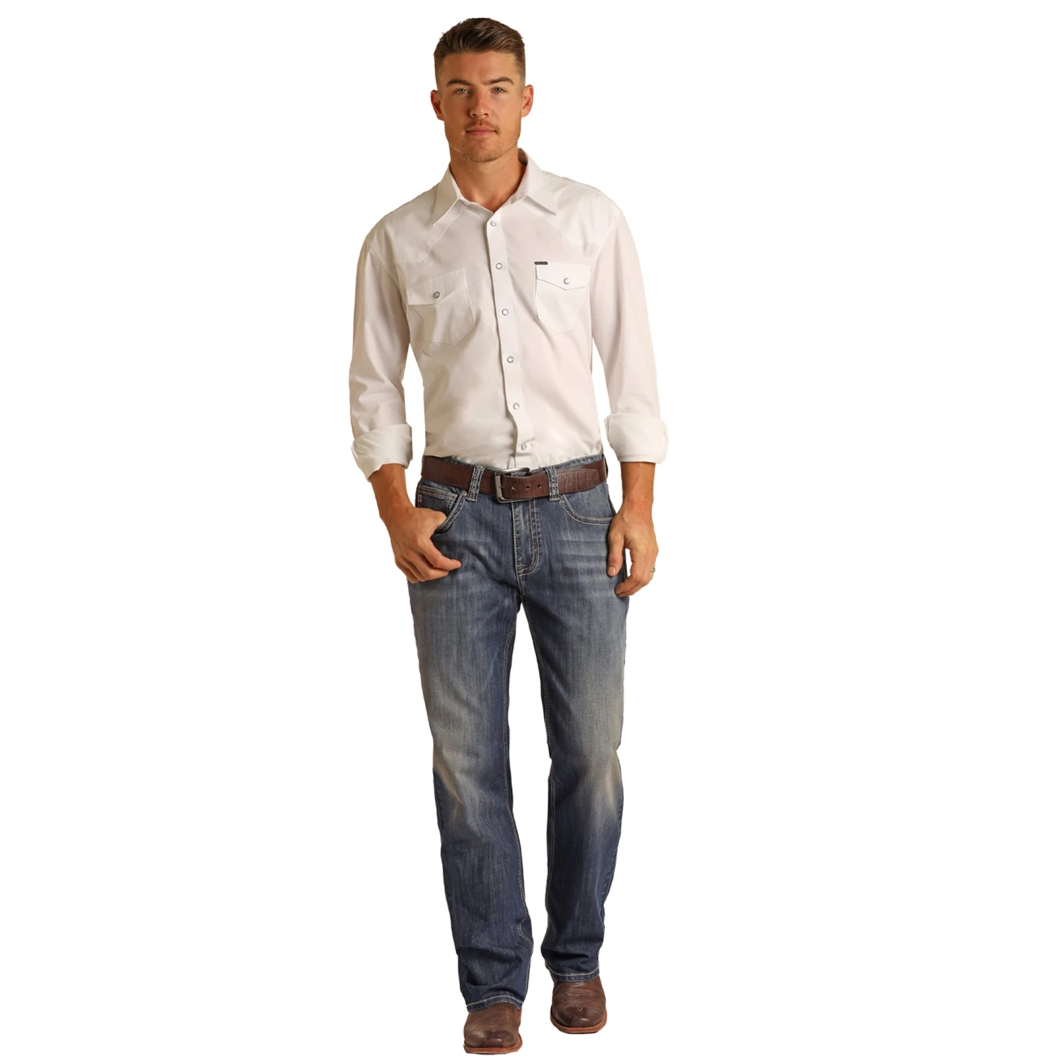 Rock & Roll Double Barrel Boot Cut Jeans 2 Rock & Roll Double Barrel Boot Cut Jeans - Image 2