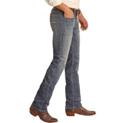 Rock & Roll Denim Men's Revolver Jean 5 Rock & Roll Denim Men's Revolver Jean -Equestrian Supplies Clothing Store RRMD1RR0LN B 26648