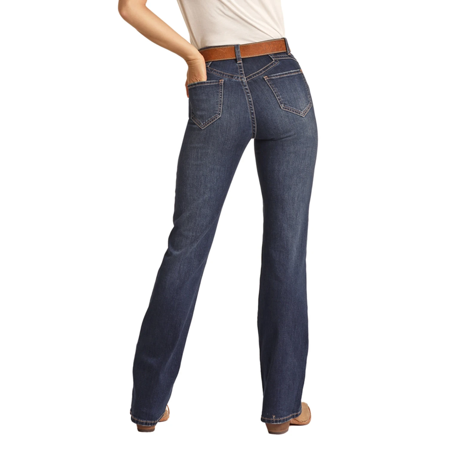 Dark Vintage High Rise Jean 2 Dark Vintage High Rise Jean - Image 2