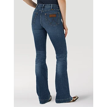 Wrangler Retro Lauren High Rise Trouser Jean 2 Wrangler Retro Lauren High Rise Trouser Jean - Image 2