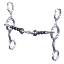 Reinsman Jr. Cowhorse Twisted Wire Dog Bone Bit