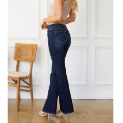 KanCan Ashley Mid Rise Flare