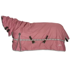 Classic Equine 10K Cross Trainer Winter Hooded Blanket- Ginger