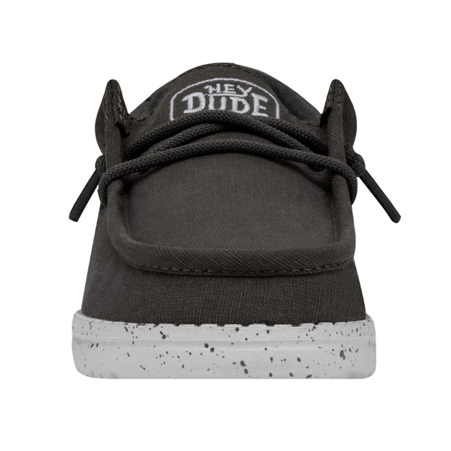 Heydude Hey Dude Wally Youth Slub Canvas Grey 7 Heydude Hey Dude Wally Youth Slub Canvas Grey - Image 7