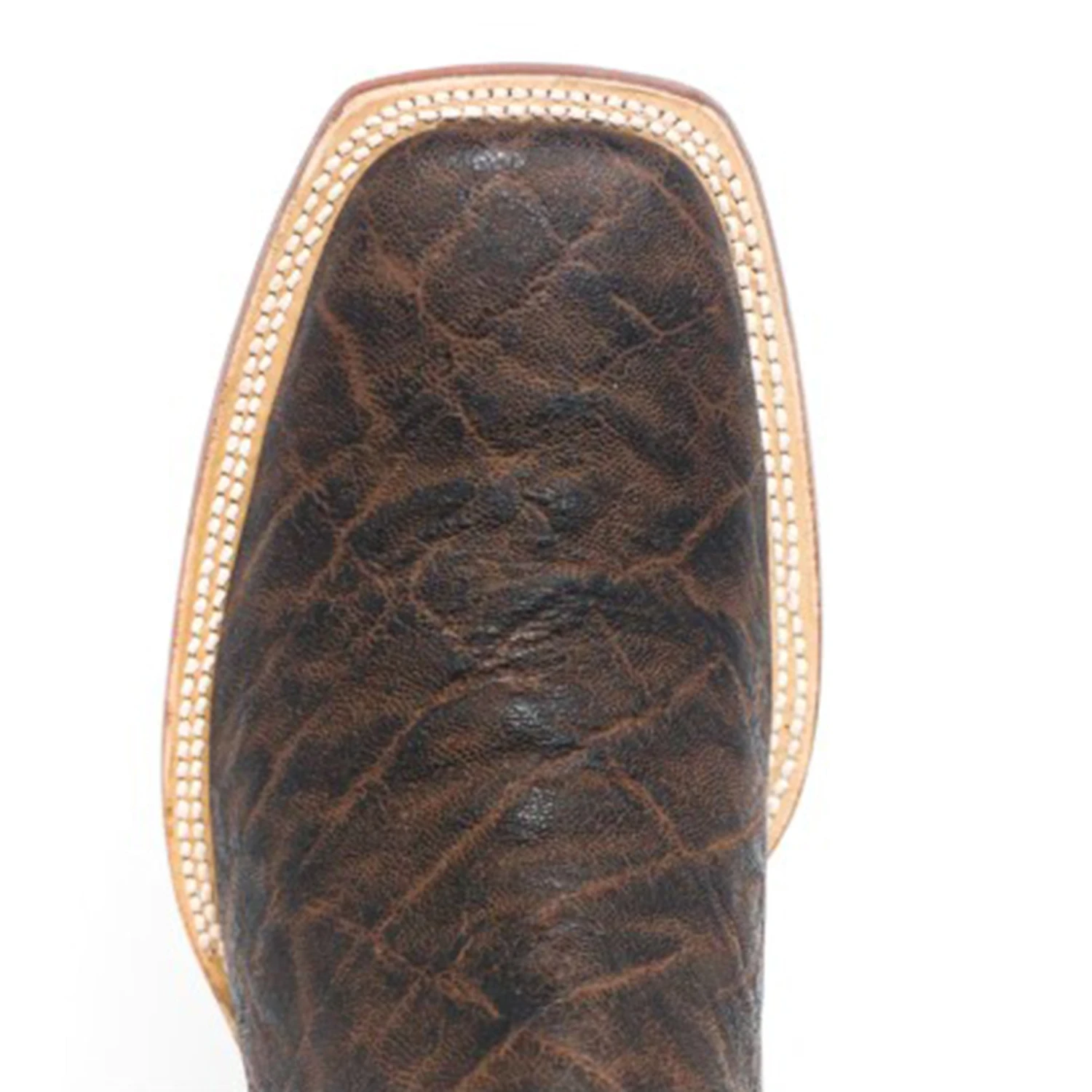 Tanner Mark Men's Brown Elephant Square Toe Boots 3 Tanner Mark Men's Brown Elephant Square Toe Boots - Image 3