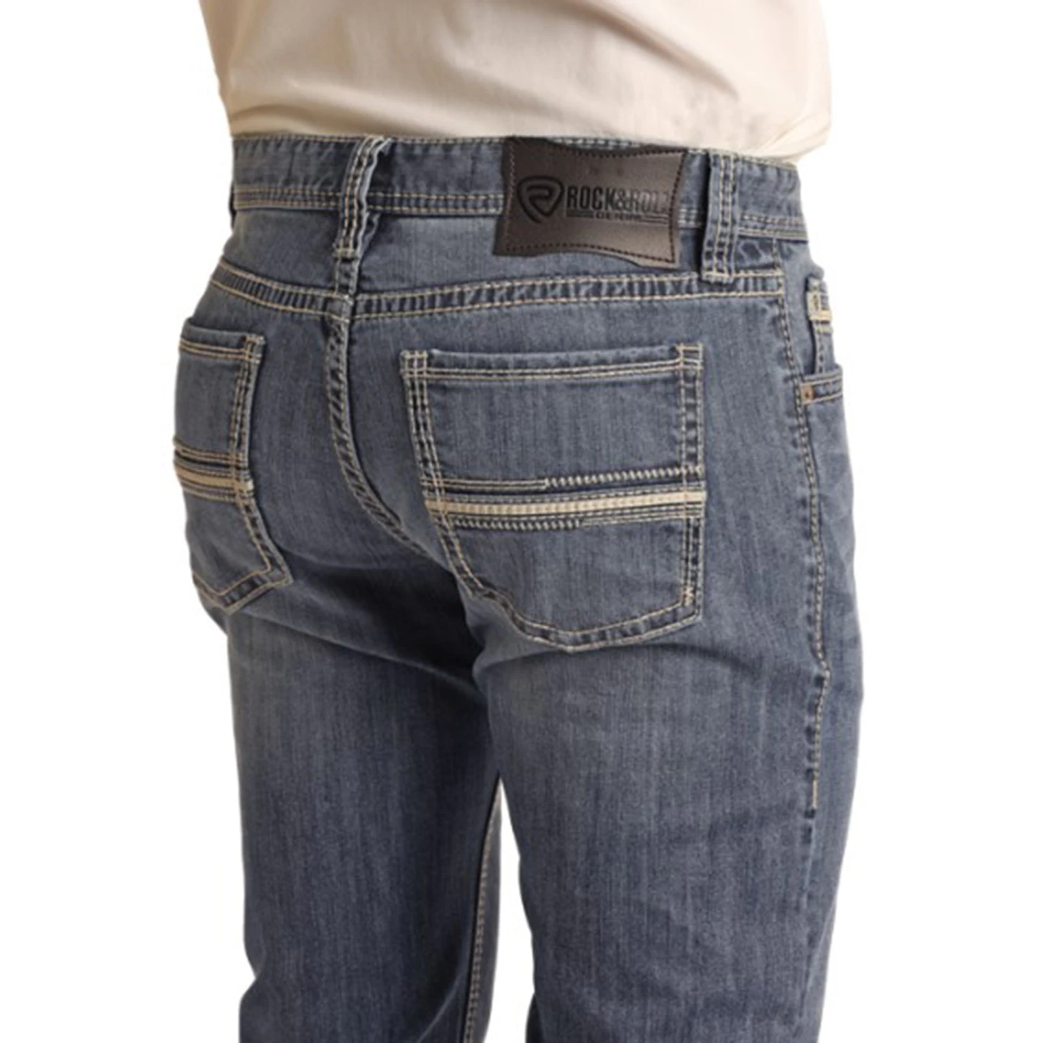 Rock & Roll Cowboy Straight Leg Revolver Jeans 3 Rock & Roll Cowboy Straight Leg Revolver Jeans - Image 3
