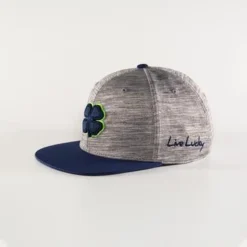 Black Clover Heather Grey/Navy Cap With Navy Clover/Neon Trim 4 Black Clover Heather Grey/Navy Cap With Navy Clover/Neon Trim -Equestrian Supplies Clothing Store Side 360x 71aade03 bfaa 4d46 b801 dc3f876bfba5
