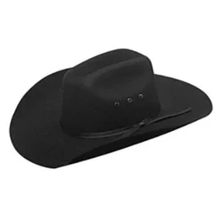 Youth " Maverick " Felt Hat Black