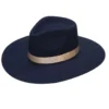 Twister Navy Felt Fedora