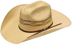 Tan Bangora Straw Hat