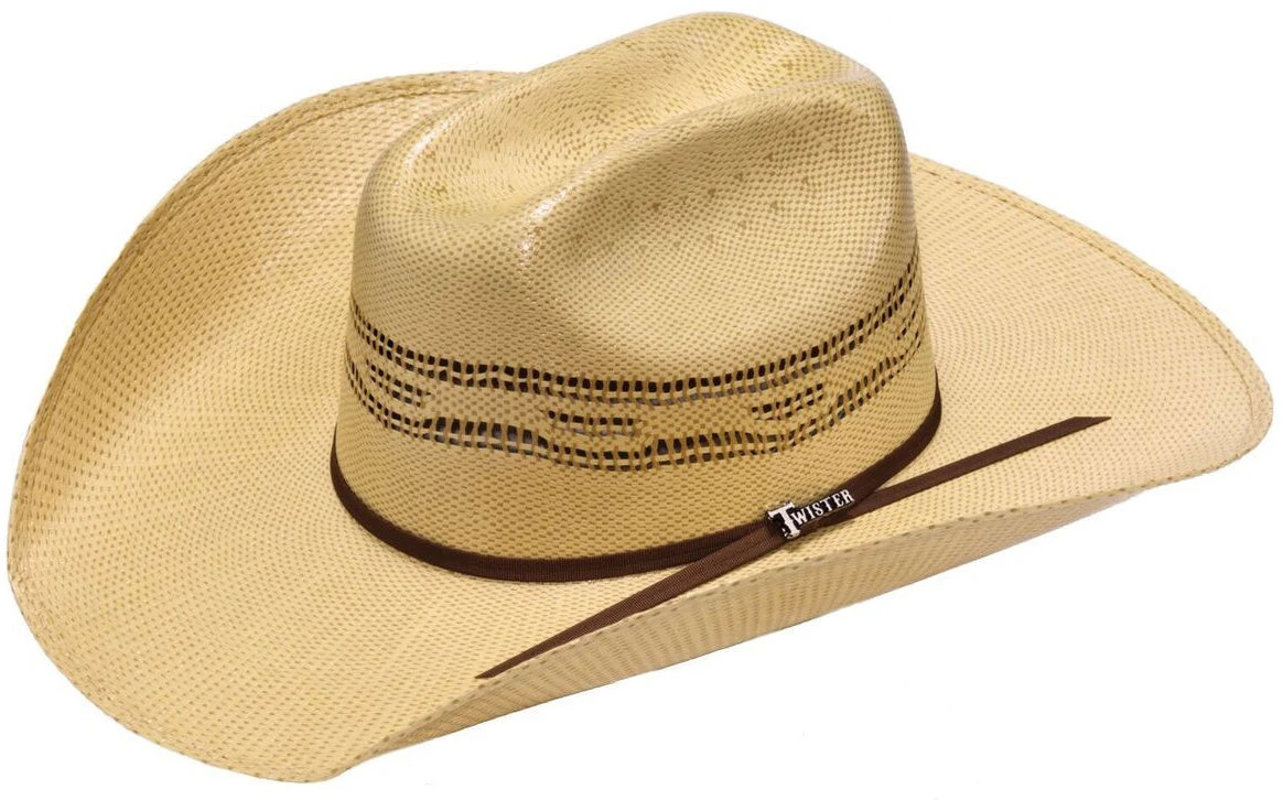 Tan Bangora Straw Hat 1 Tan Bangora Straw Hat