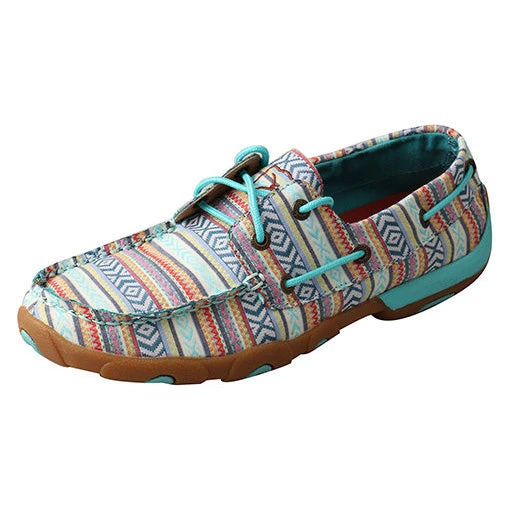 Twisted X Women's Multi Colored Turquoise Driving Moc 1 Twisted X Women's Multi Colored Turquoise Driving Moc