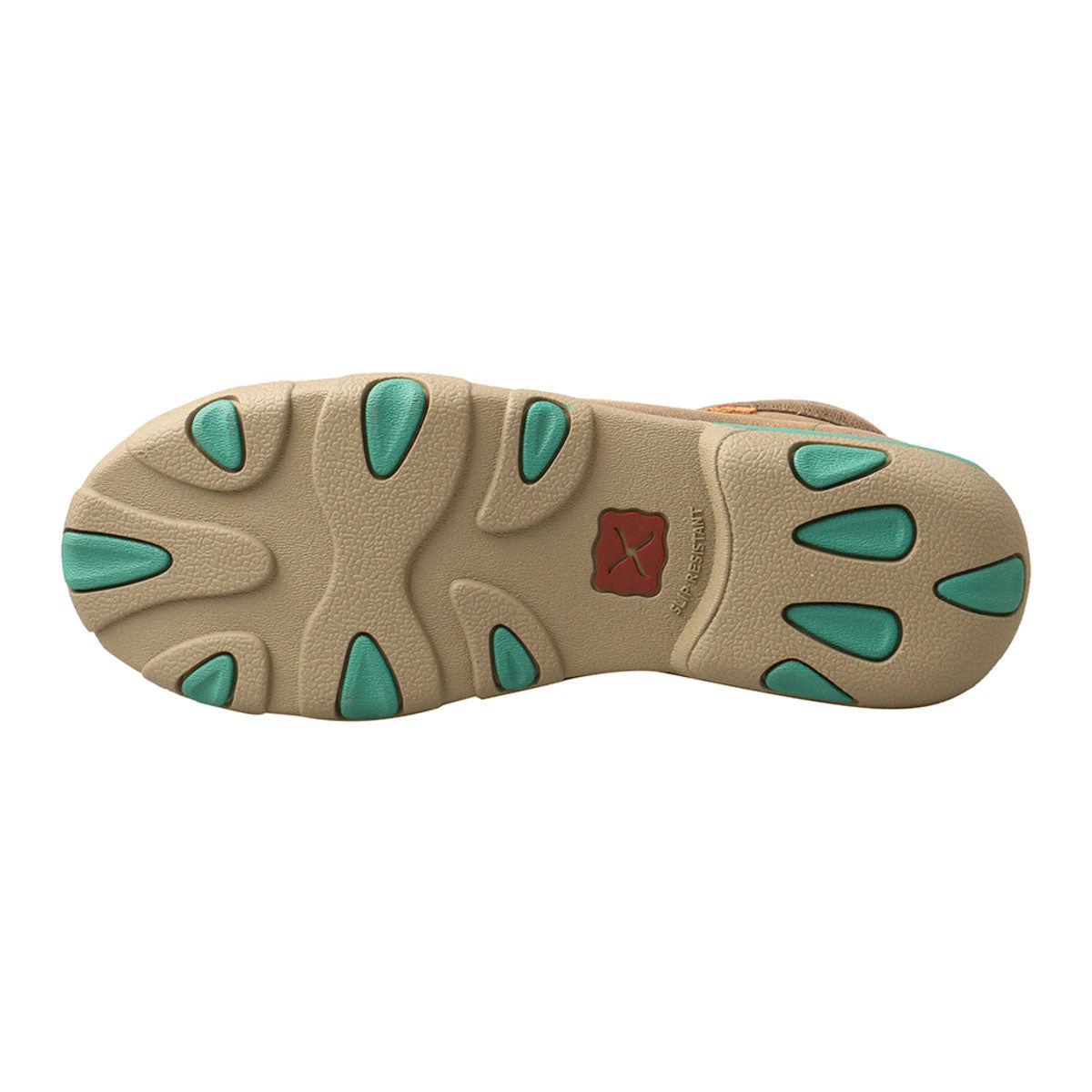 Twisted X Women's Teal/Bomber Alloy Toe Driving Moc 2 Twisted X Women's Teal/Bomber Alloy Toe Driving Moc - Image 2