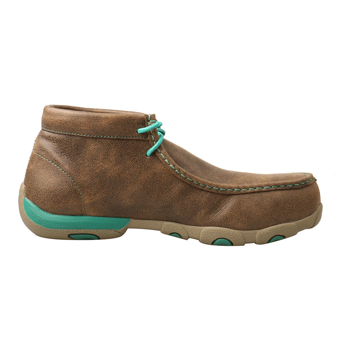 Twisted X Women's Teal/Bomber Alloy Toe Driving Moc 3 Twisted X Women's Teal/Bomber Alloy Toe Driving Moc - Image 3