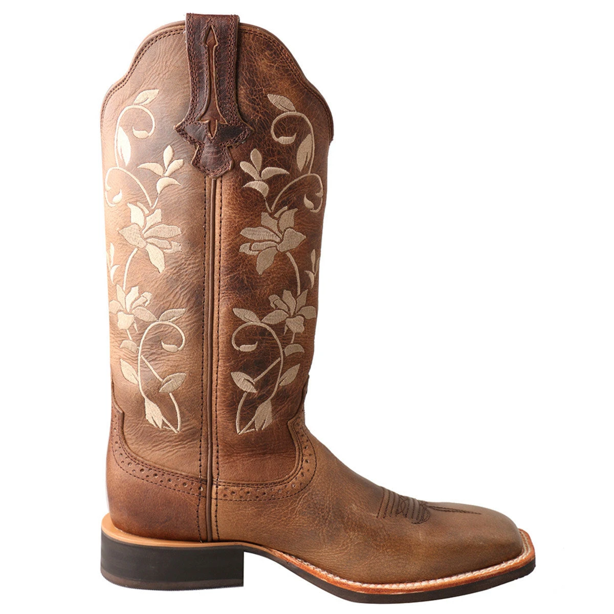 Twisted X Oil Bomber And Floral Square Toe 3 Twisted X Oil Bomber And Floral Square Toe - Image 3