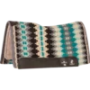 Classic Equine Charcoal & Teal Zone Pad
