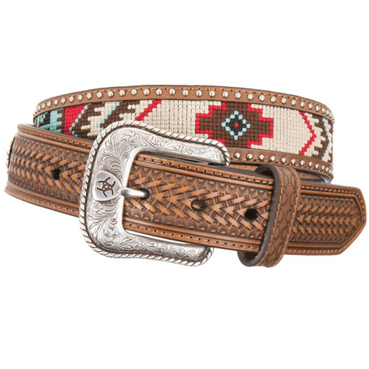 Ariat Men's Embroidery Belt 1 Ariat Men's Embroidery Belt