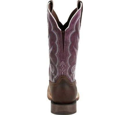 Durango Brown And Plum Lady Rebel Pro Ventilated Boots 2 Durango Brown And Plum Lady Rebel Pro Ventilated Boots - Image 2