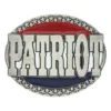 Montana Silversmiths Red, White And Blue Patriot Buckle