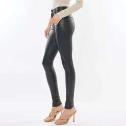 KanCan Black Faux Leather Skinny -Equestrian Supplies Clothing Store kc2012bk 4 1